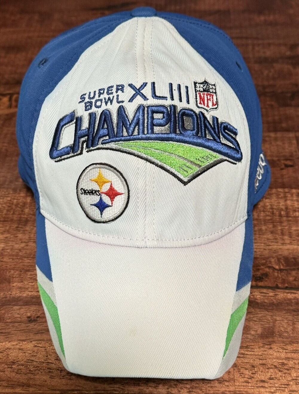 2009 Pittsburgh Steelers Super Bowl XLIII champions hat Rebook One size NFL